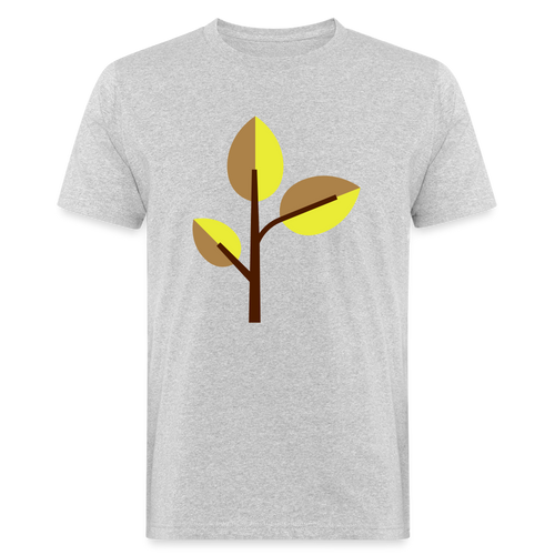 Men's Organic T-Shirt - heather grey