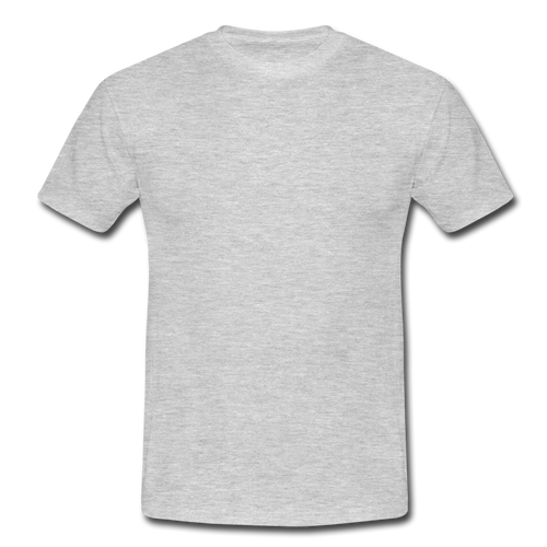 Männer T-Shirt - Grau meliert