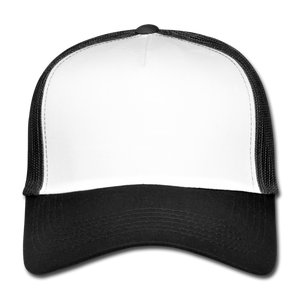 Trucker Cap - Weiß/Schwarz