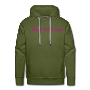 Men’s Premium Hoodie - Olivgrün