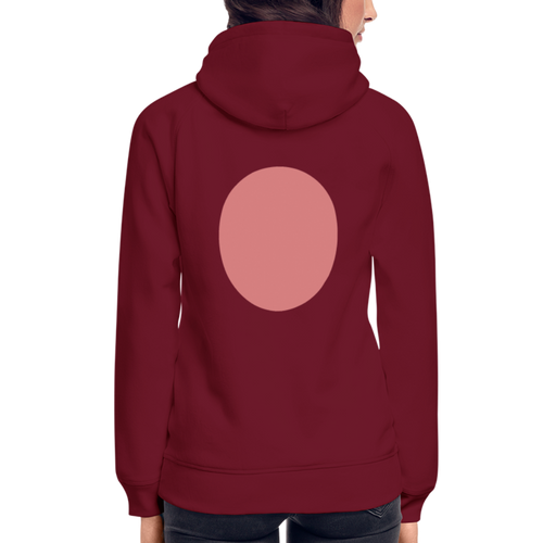 Unisex Organic Hoodie by Stanley & Stella - Burgunderrot