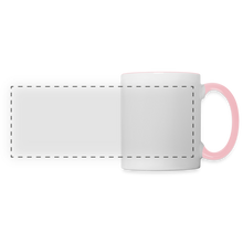 Load image into Gallery viewer, Panoramic Mug - Weiß/Pink
