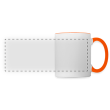 Load image into Gallery viewer, Panoramic Mug - Weiß/Orange
